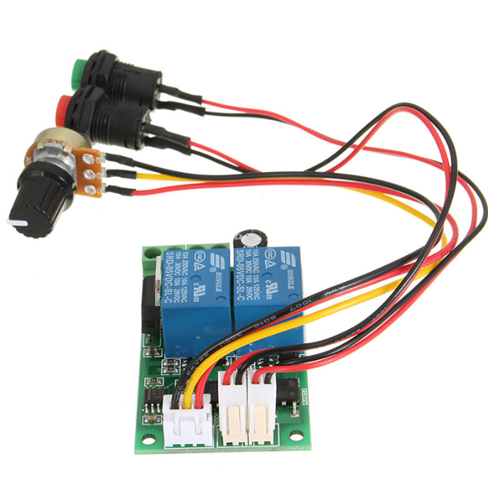 DC6V 12V 24V PWM DC motor speed controller forward and reverse switch controller