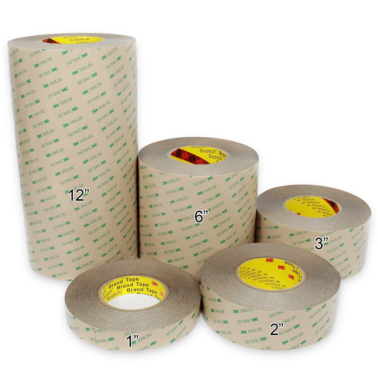 3M 300LSE Double Sided Tape, 60yd roll