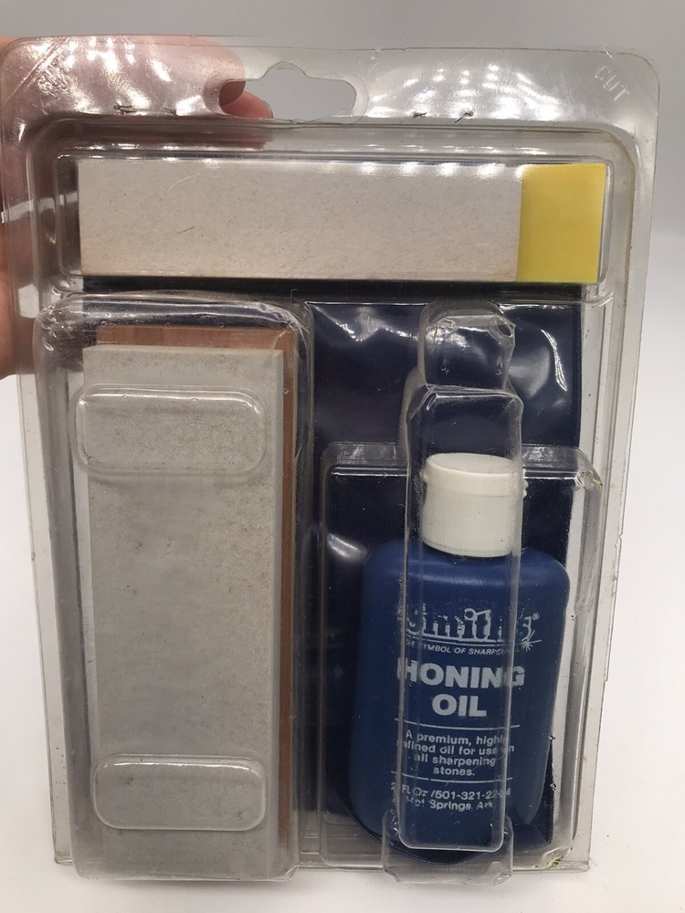 Knife Sharpening Smith's SK2 2-Stone Sharpening Kit - Tools & Home Improvement