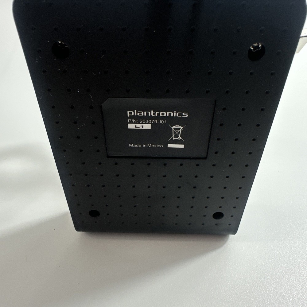 Plantronics Charging Base Dock Black PN 203079-101