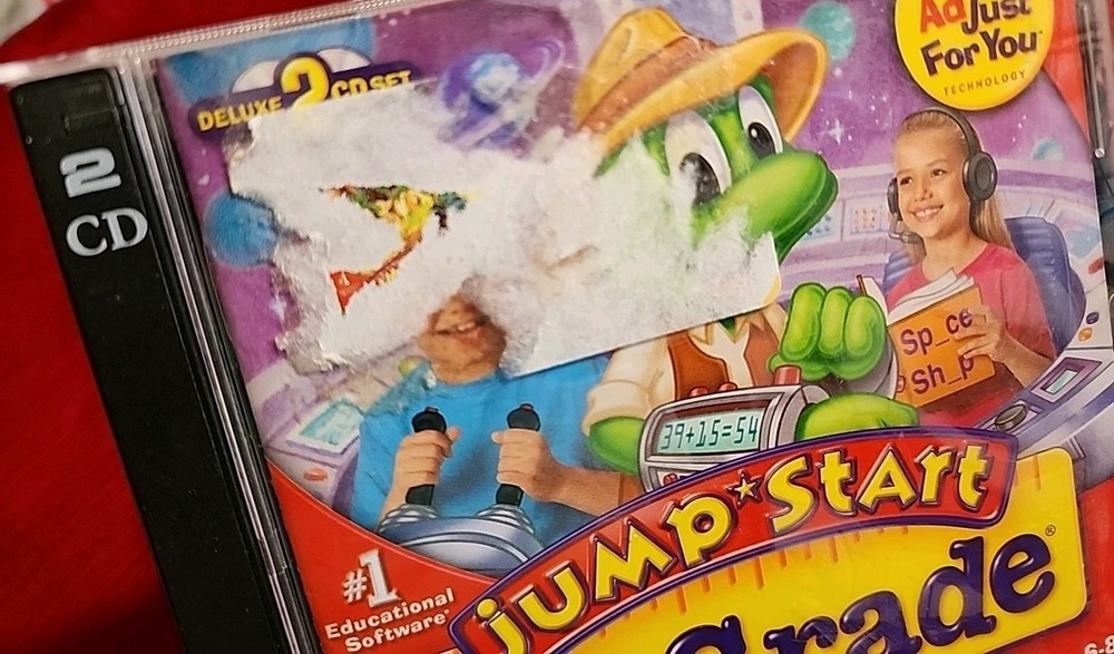 Jump Start 2nd Grade Users Guide PC CD ROM Computer game Windows 2 Deluxe