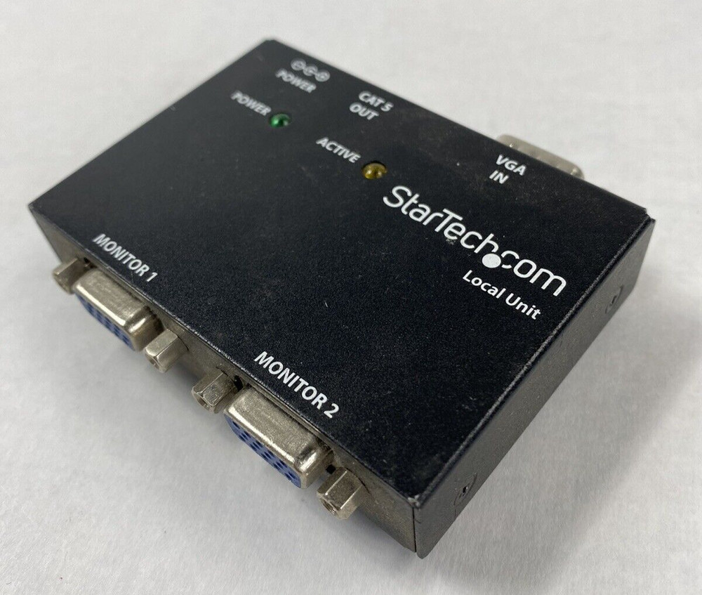 StarTech VGA Over CAT5 Video Extender Local Unit Only Untested