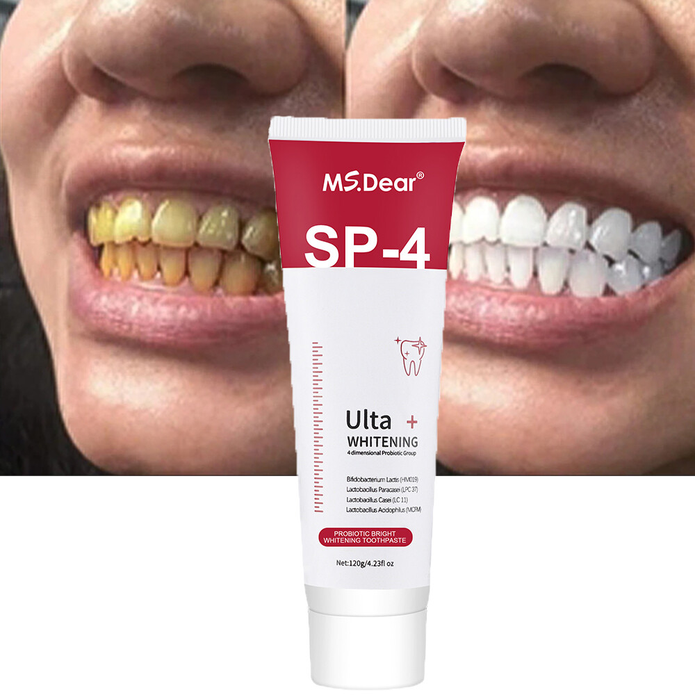 Sip-4 Toothpaste, Whitening Sp-4 Toothpaste, Sp-4 Probiotic Whitening Toothpaste