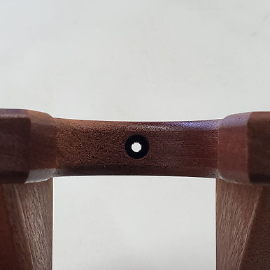 Handmade Guitar Wall Hanger | Mahogany