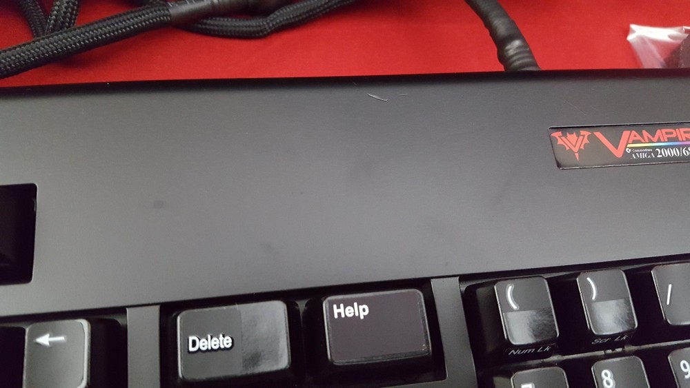 BLACK Vampirized Commodore Amiga 2000 A2000 Desktop Computer 68080@85mhz Vampire