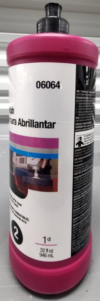 3m Machine Polish. 32oz New 06064