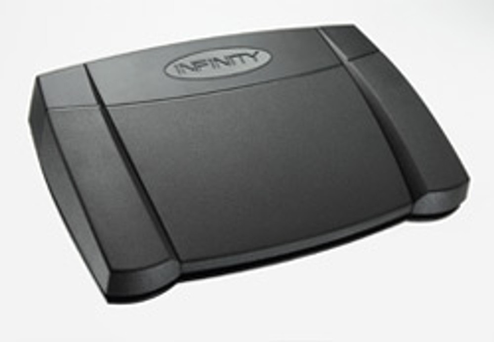 Executive Communication Systems Infinity 3 USB Foot Pedal Control with Computer