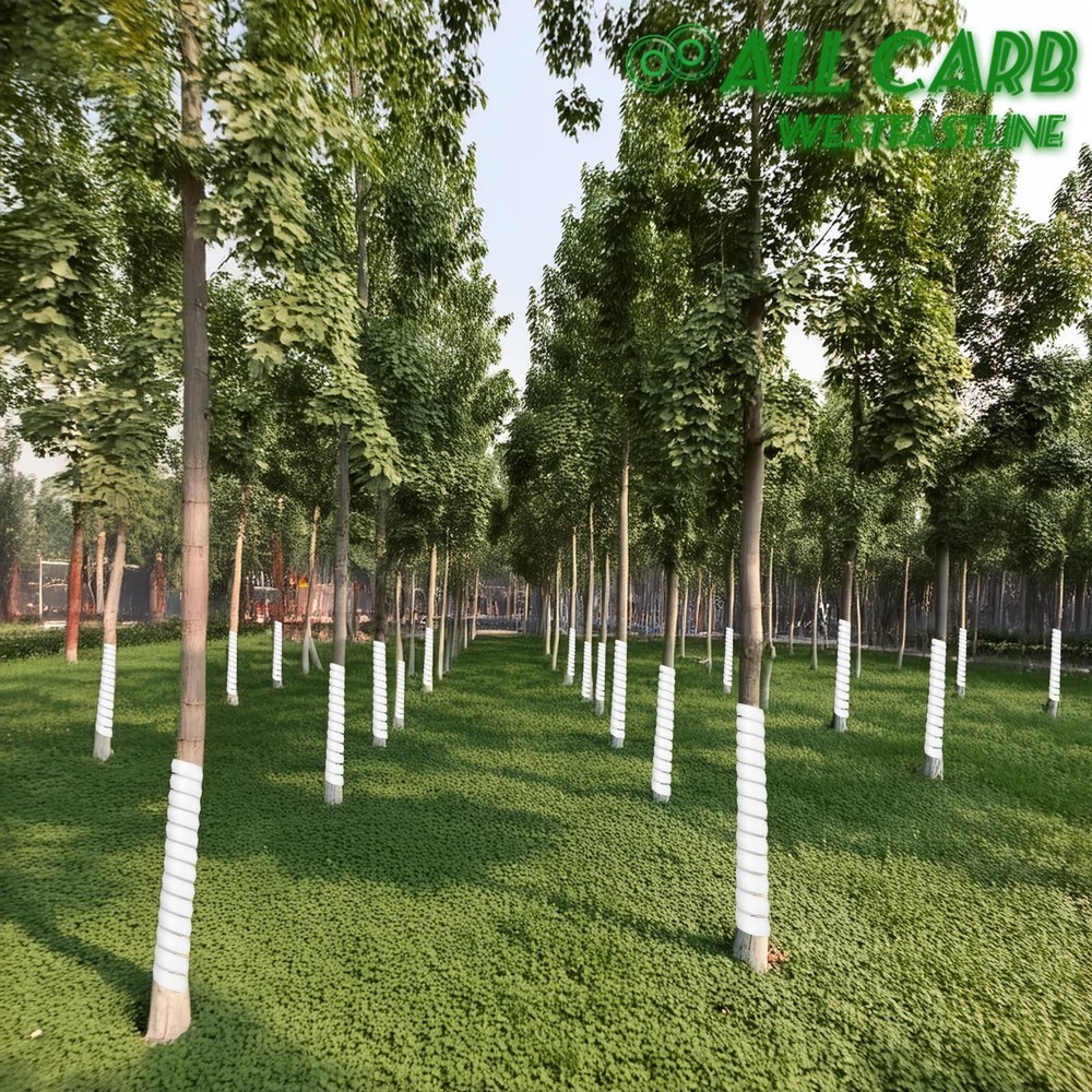 20 Pcs Tree Trunk Protector-2 Size Plastic Spiral Tree Guard Tree Trunk Prote