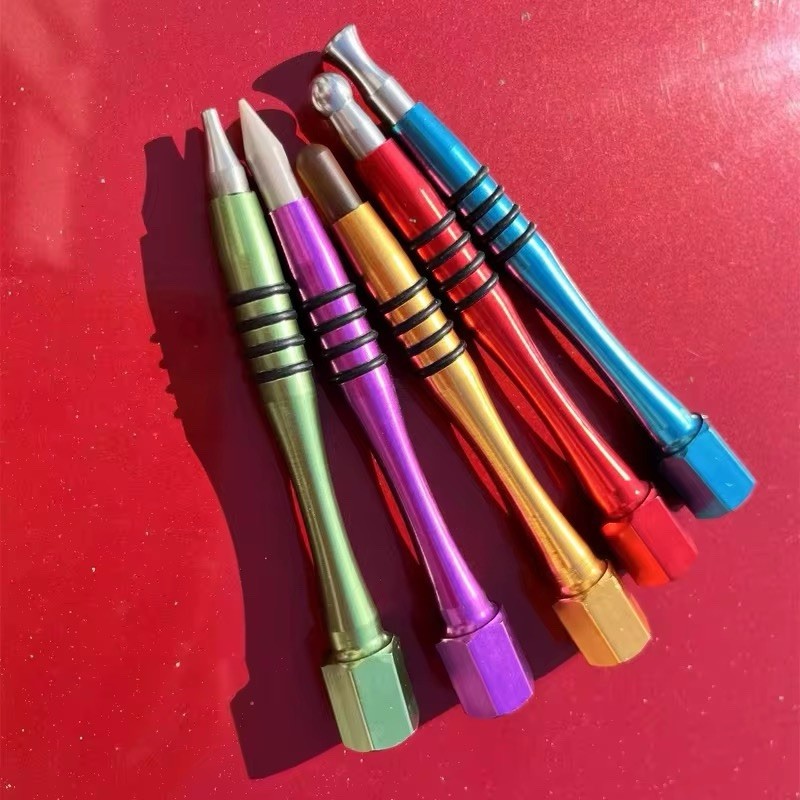 Aluminum 5pc PDR Knockdown Tool Kit Magnetic Paintless Dent Repair Glue Pull 💥