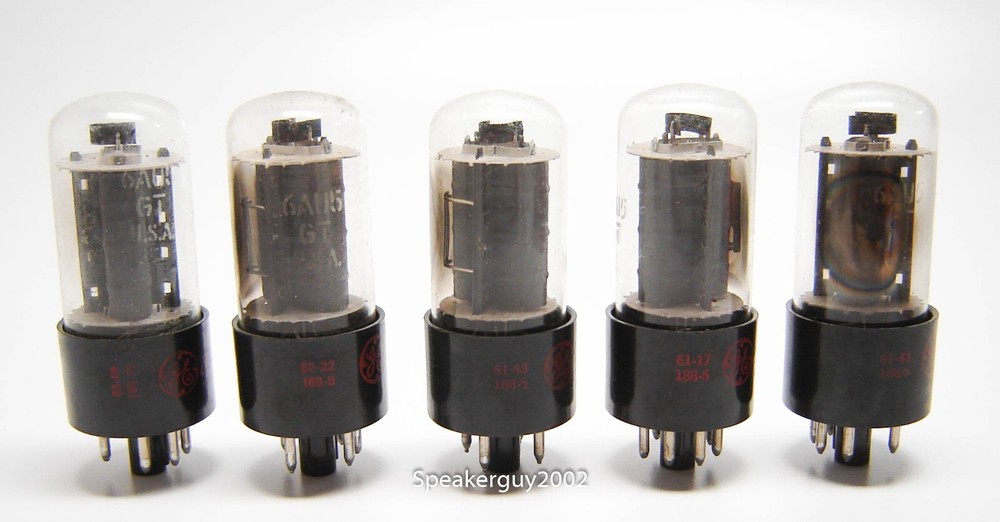 5X GE - General Electric Tubes / 6AU5GT / RM3