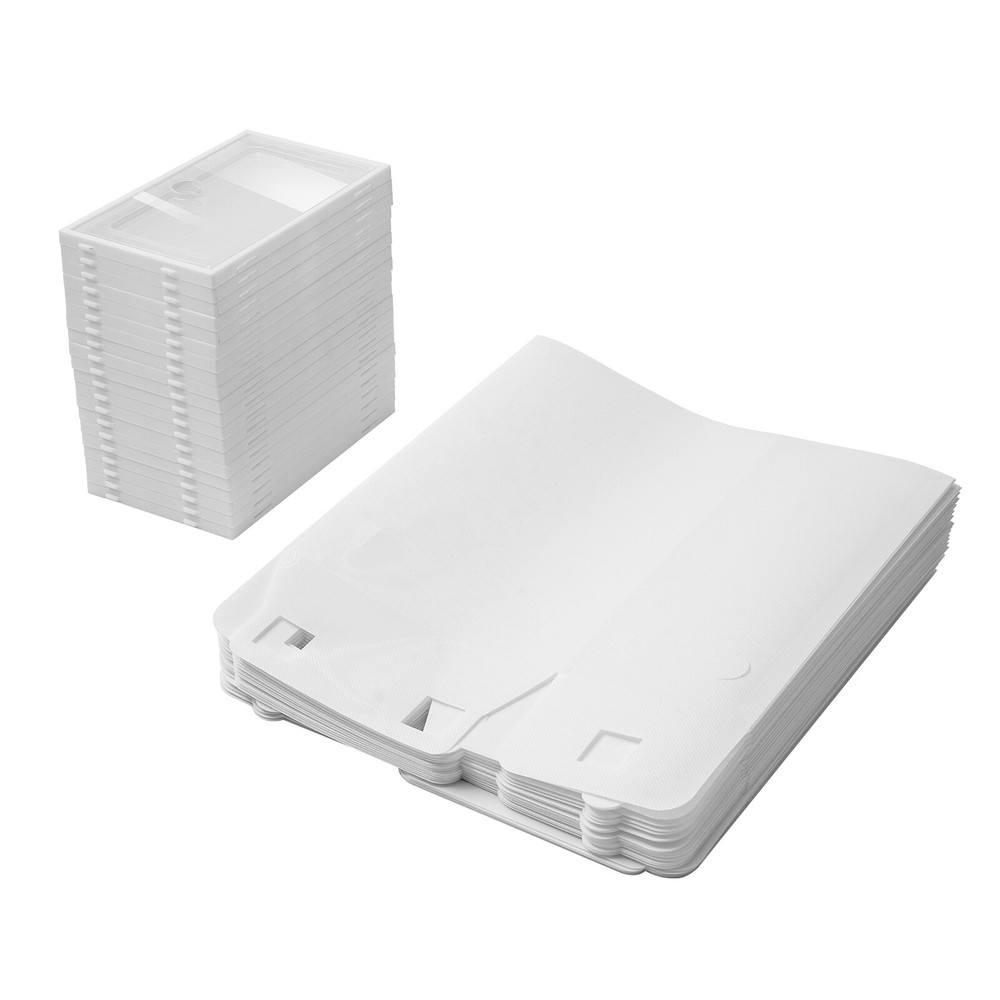 20 Shoe Boxes Foldable Shoe Storage Box PP DIY Install Stackable Storage Box