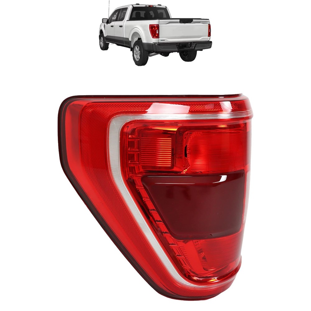 Left Tail Light Assembly for F150 2021-2023 with Blind Spot Function