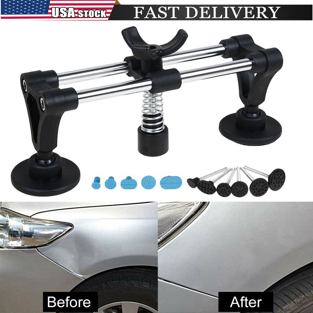 Auto Body Dent Puller Kit Bridge Dent Puller for Door Dings and Hail Damage
