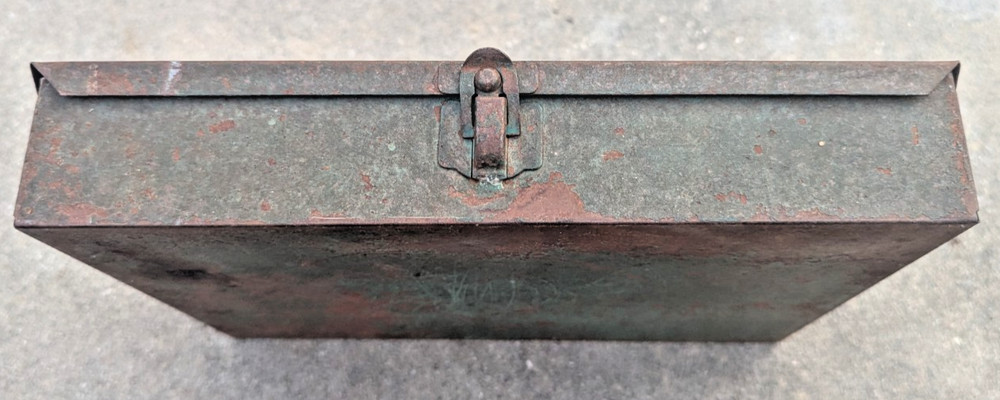 Vintage API Metal Case Box Empty