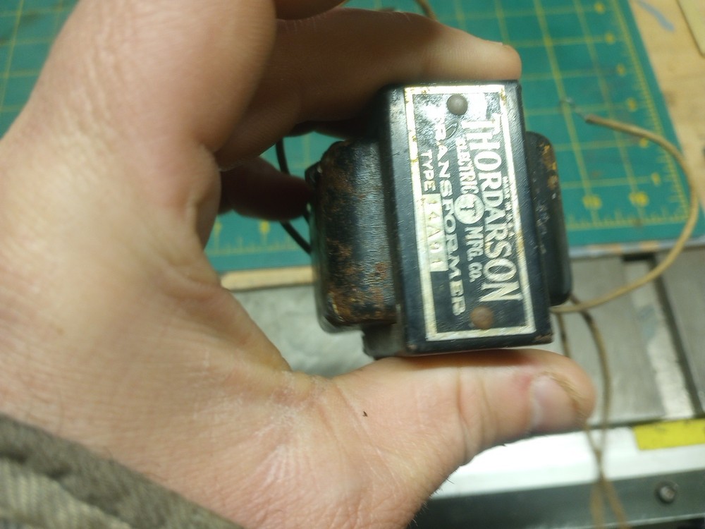 Thordarson Electric Transformer In Good Shape