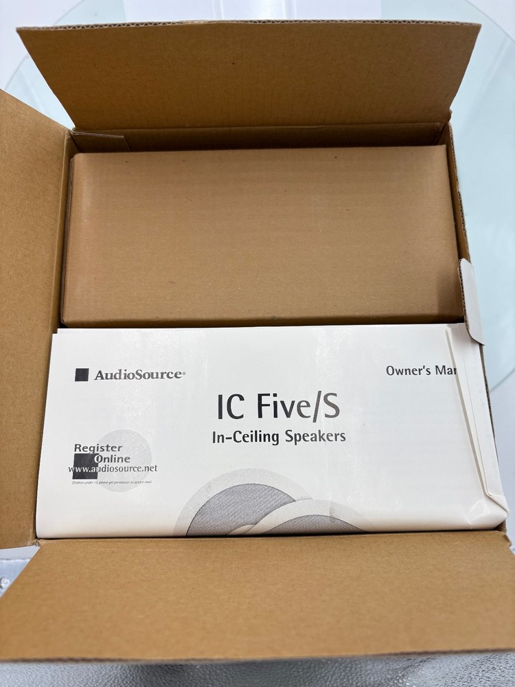 AudioSource IC Five/S Ceiling Speakers - New in Box