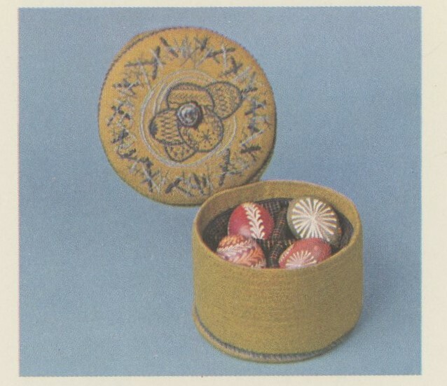 Vintage Embroidery 1 Creative Patterns Cut Threads Needleweaving MOD 1970s