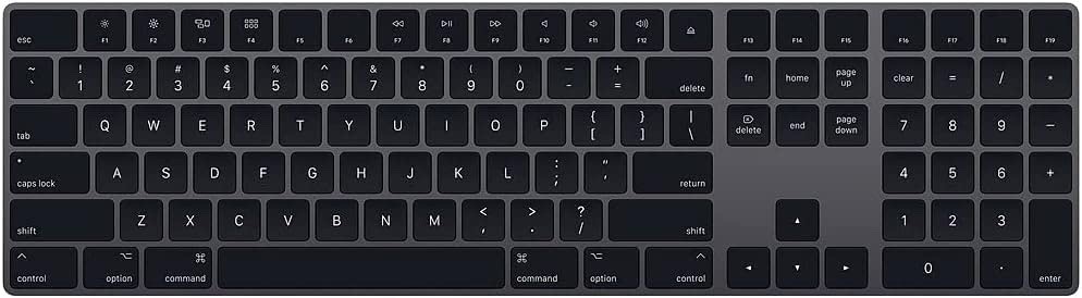 Replacement Keys Apple Wireless Keyboard A1843 Space Gray Individual Key & Hinge