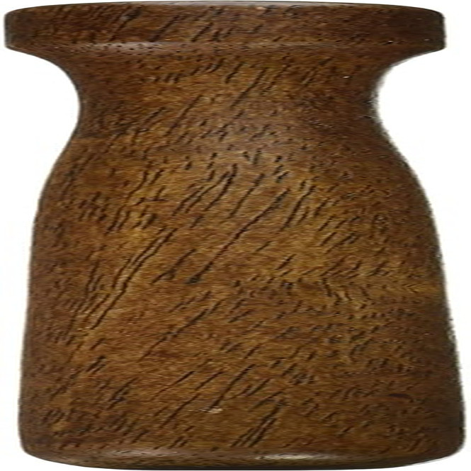 Winco Wooden Muddler, Lacquered Walnut, Brown, Medium