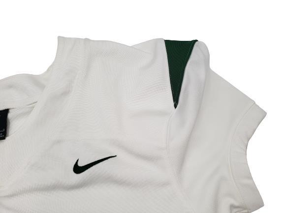 Nike Size LARGE Vapor On Field White Green Training Football Jersey $75 845929