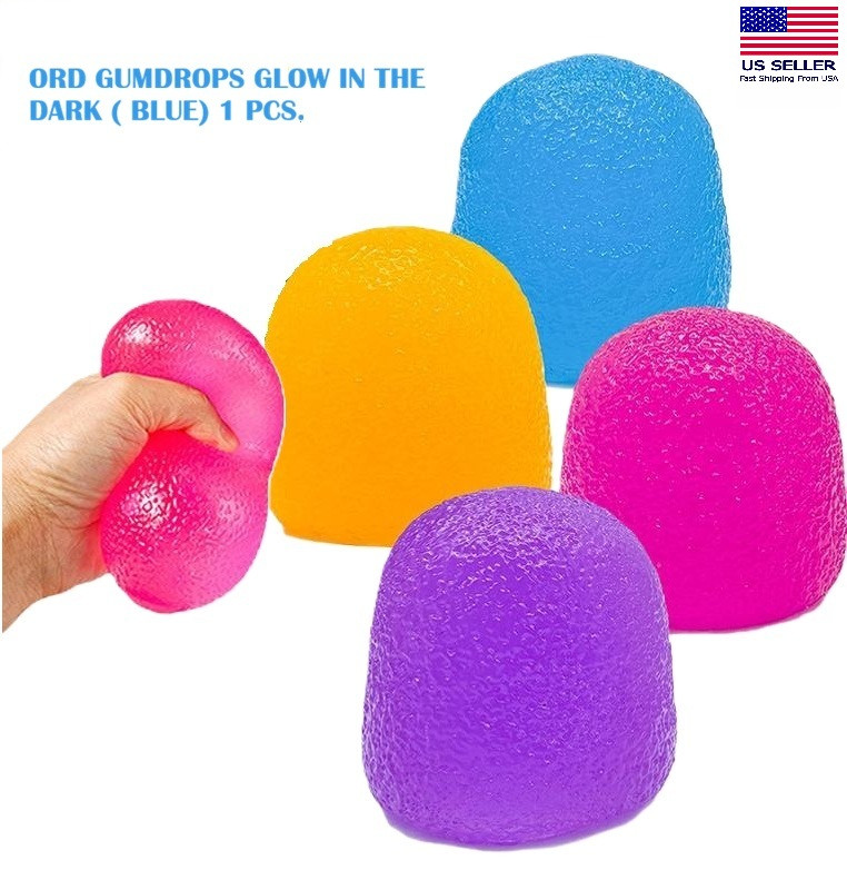 Gumdrop Sensory Toy Super Solid Squish Textured Limited
