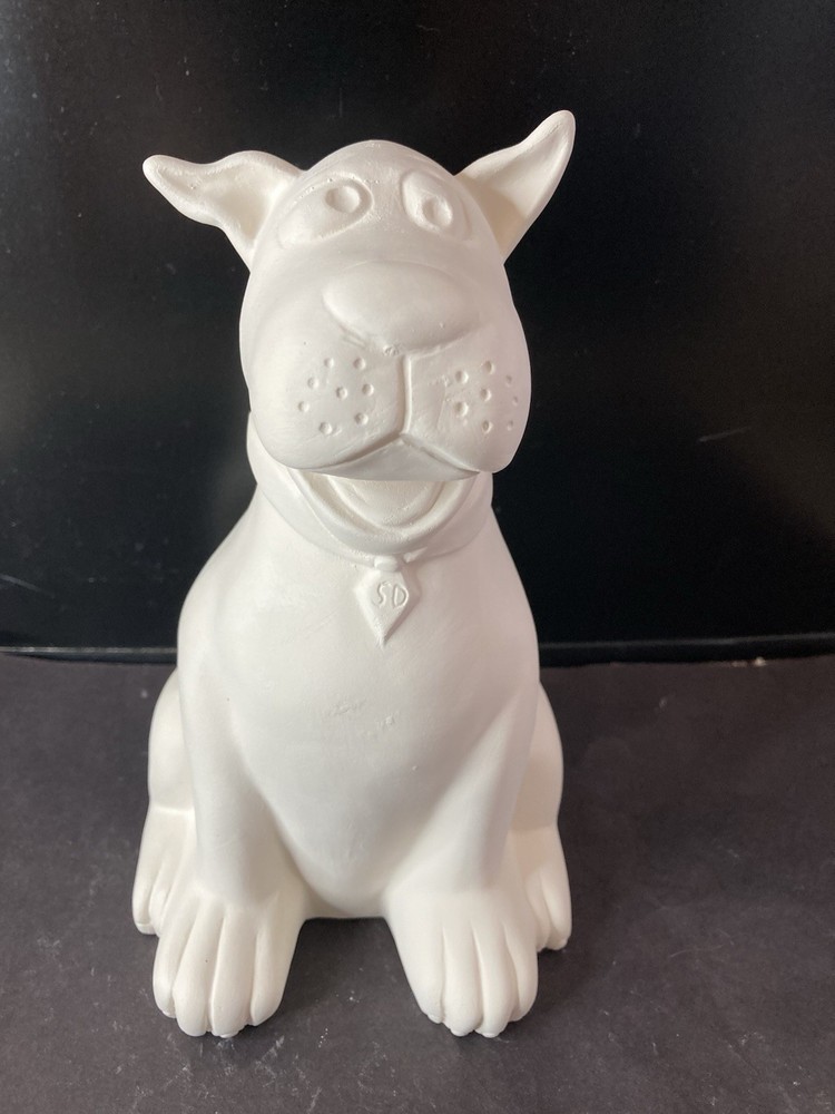 Scooby 8” Tall Ceramic Bisque Ready to Paint