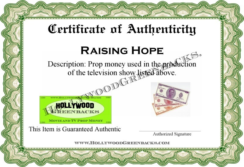 Raising Hope - Burt Buck Set