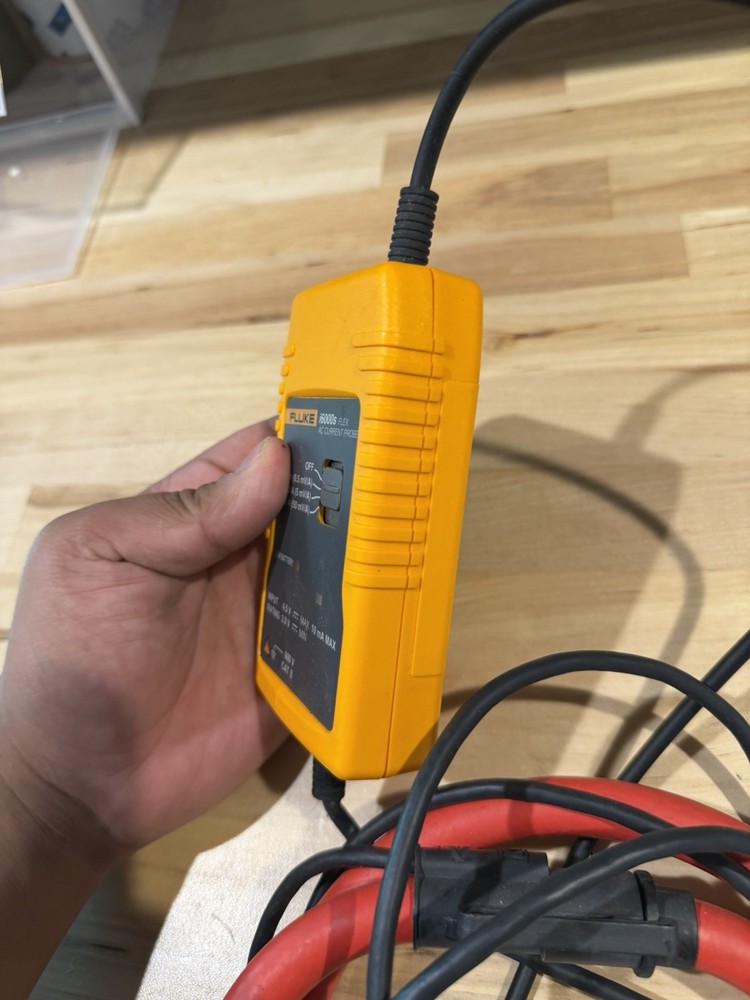 FLUKE i6000S FLEX AC CURRENT PROBE (TESTED) SHIPS FAST