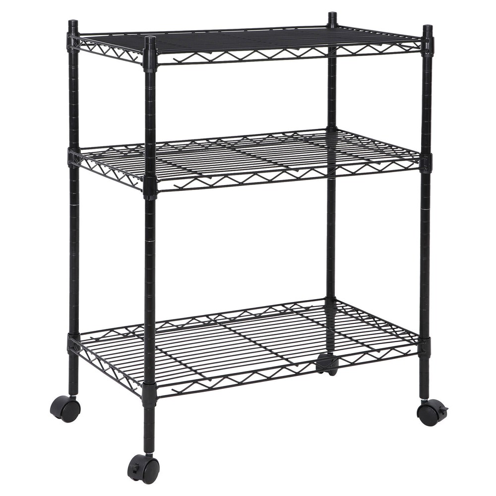 3/4/5 Tier Wire Storage Rack Shelving Storage Shelf for Kitchen Office