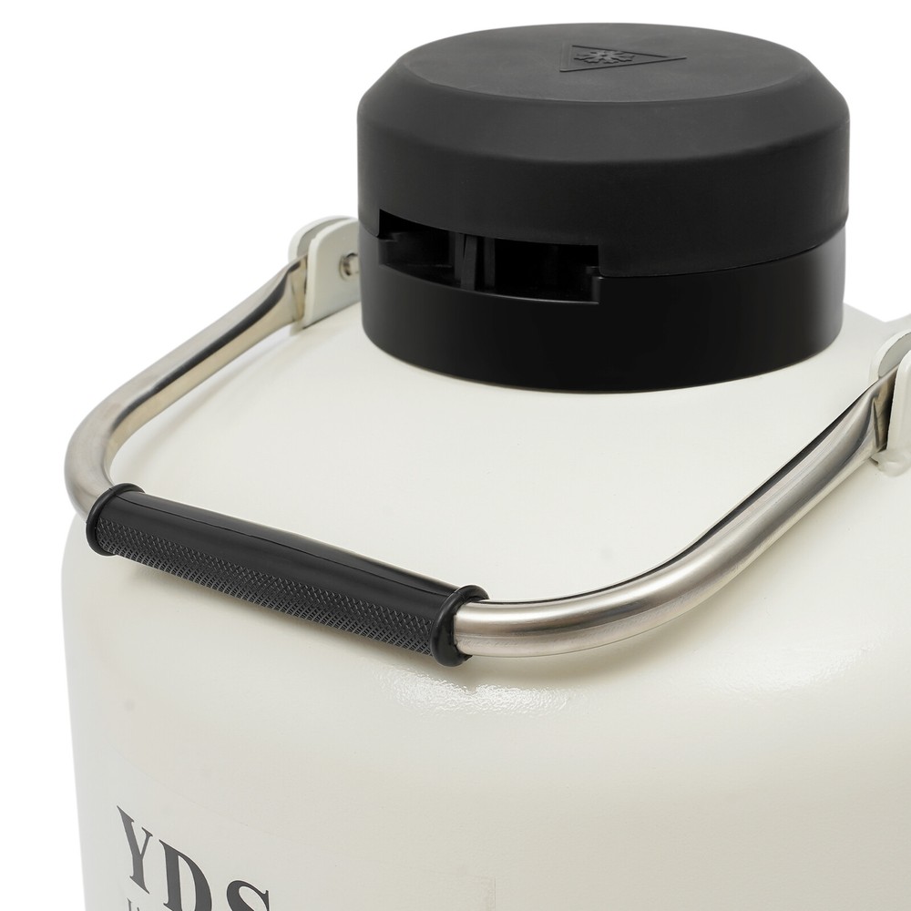 10L Liquid Nitrogen Container Liquid Nitrogen Tank Nitrogen Cryogenic Container