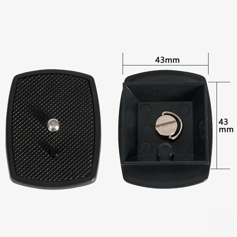 2Pack Tripod Quick Release Plate Screw Adapter Mount Head for DSLR Fast Camera