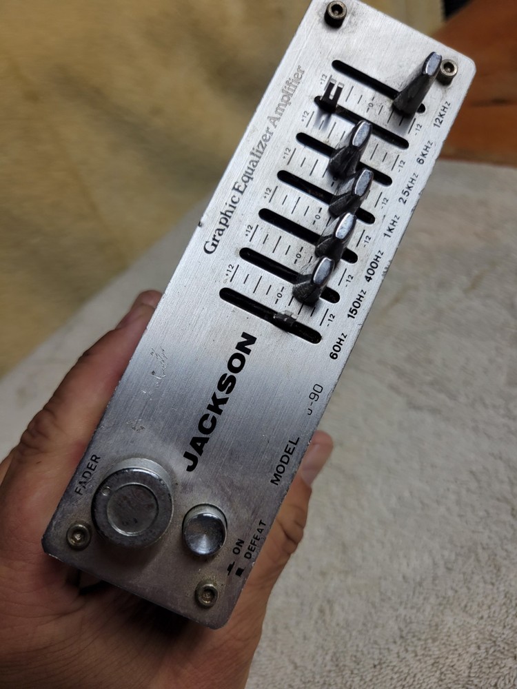 Vintage Jackson Graphic Equalizer Amplifier Untested