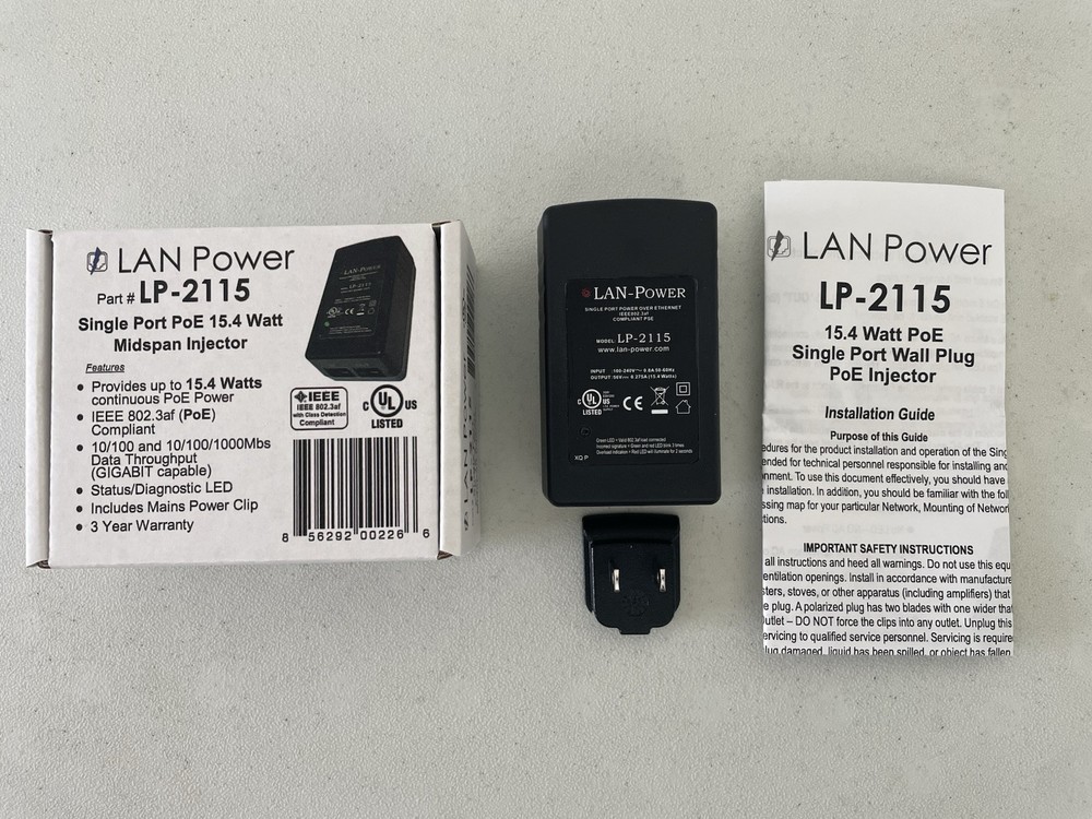 LP 2115   LAN Power LP 2115
