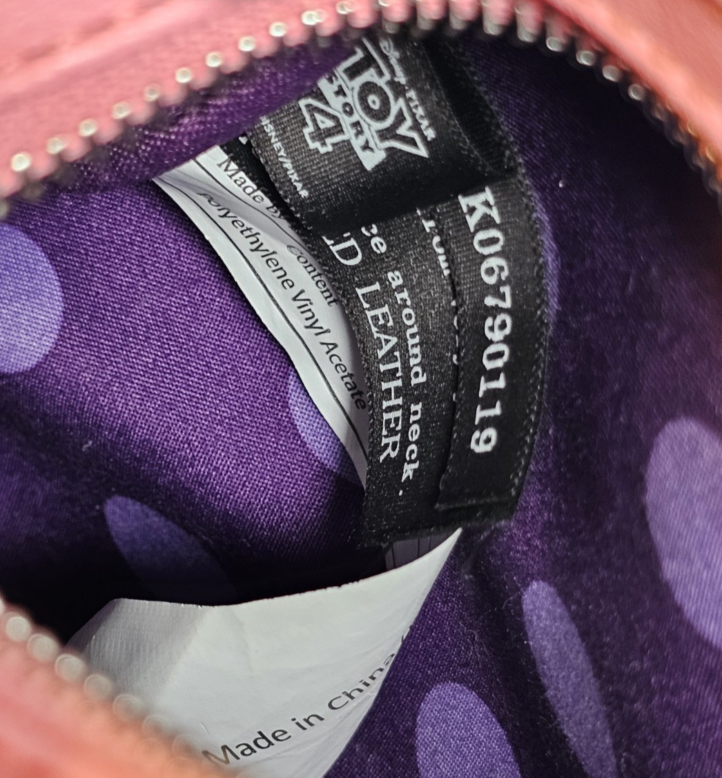 Disney Loungefly Toy Story Bo Peep Polka Dot Mini Backpack Rare Gently Pre-owned