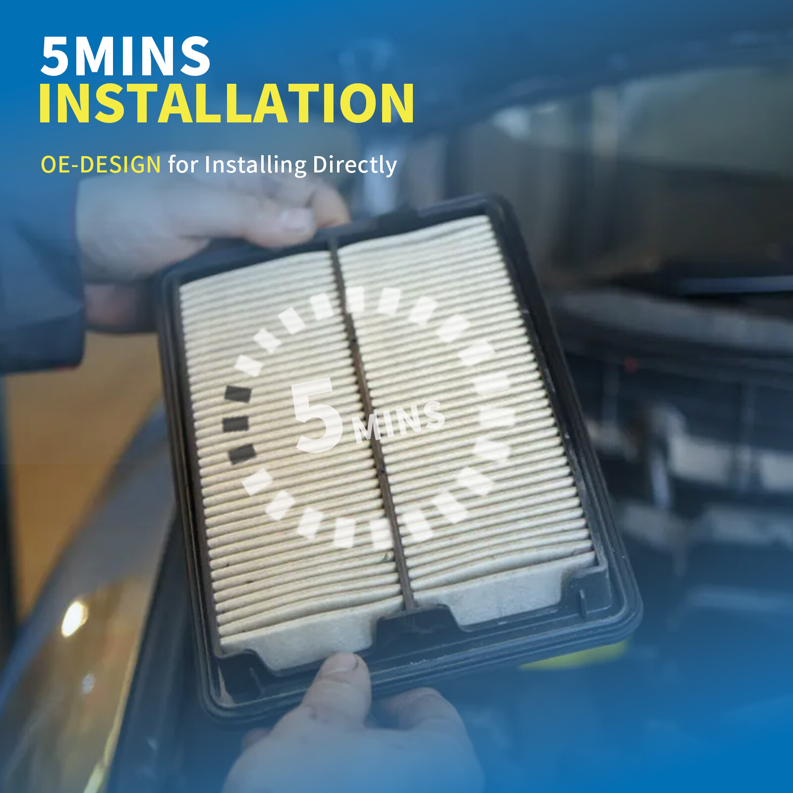 CF12312 Cabin Air Filter & Activated Carbon Compatible with Nissan Versa 2020-23