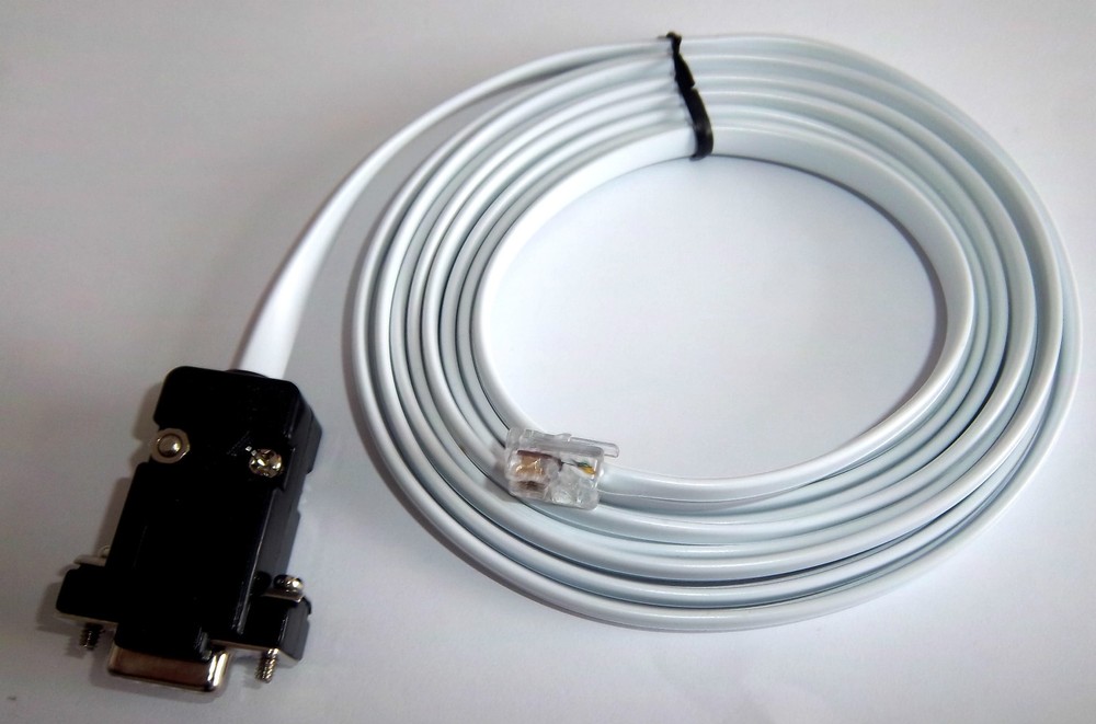 UNITRONICS PLC DSUB9 TO RJ12  DATA CABLE