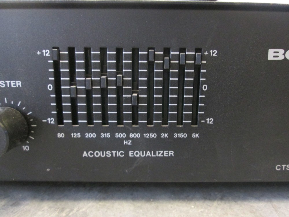 Bogen, Acoustic Equalizer, CTS-1100, Used