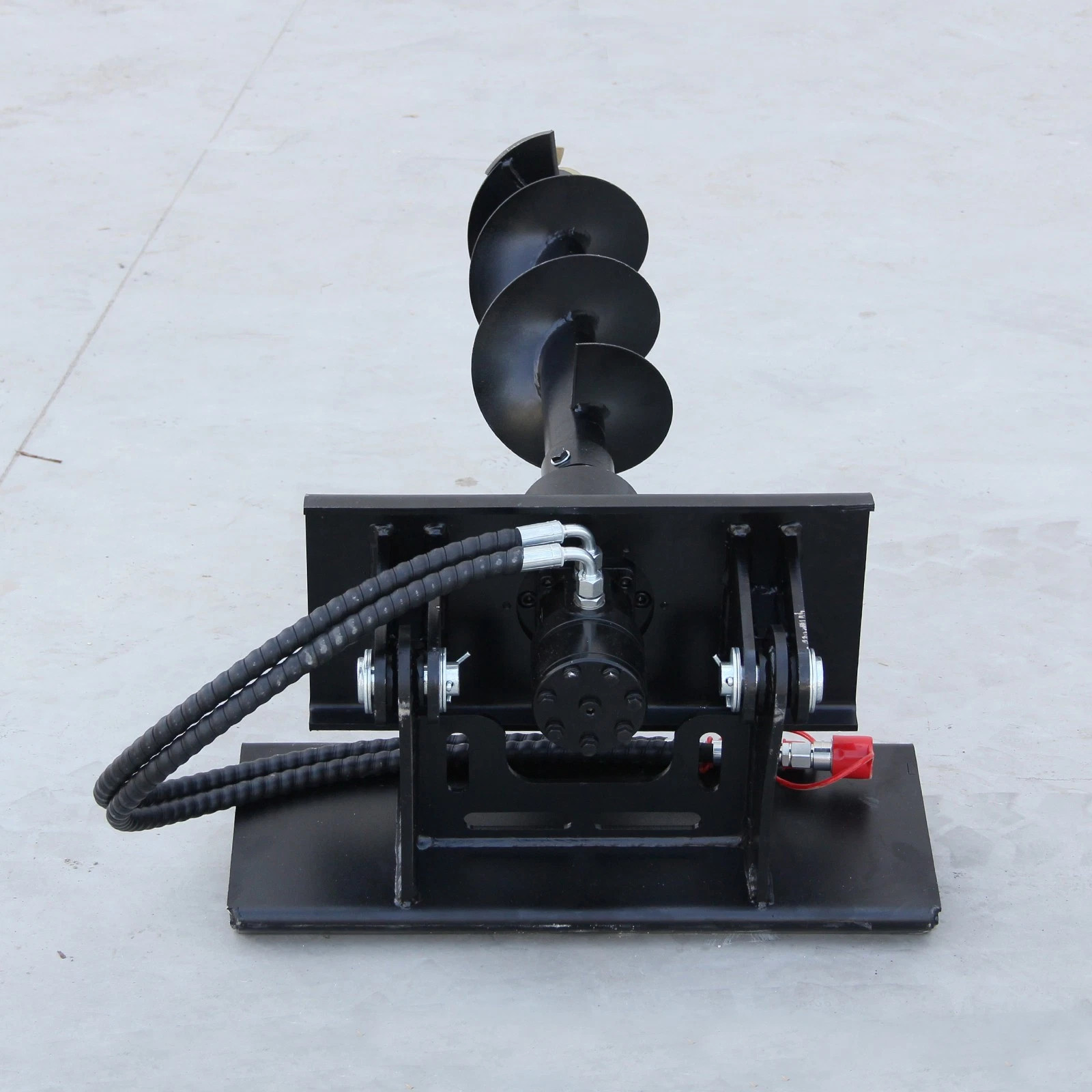 Hydraulic Auger 200mm Hole Diameter for Skid Steer Loader Hole Drilling USA New