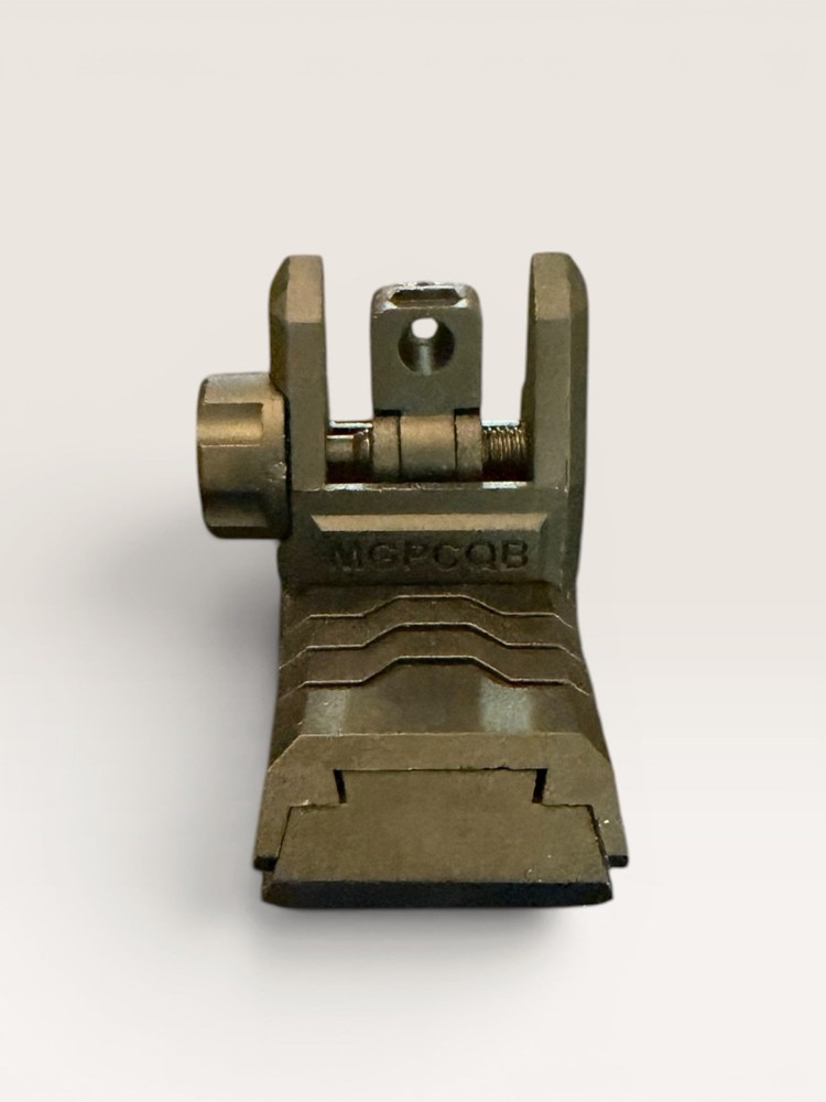 MGPCQB Gen-1 Optical Back-Up Sight Mechanical Armor