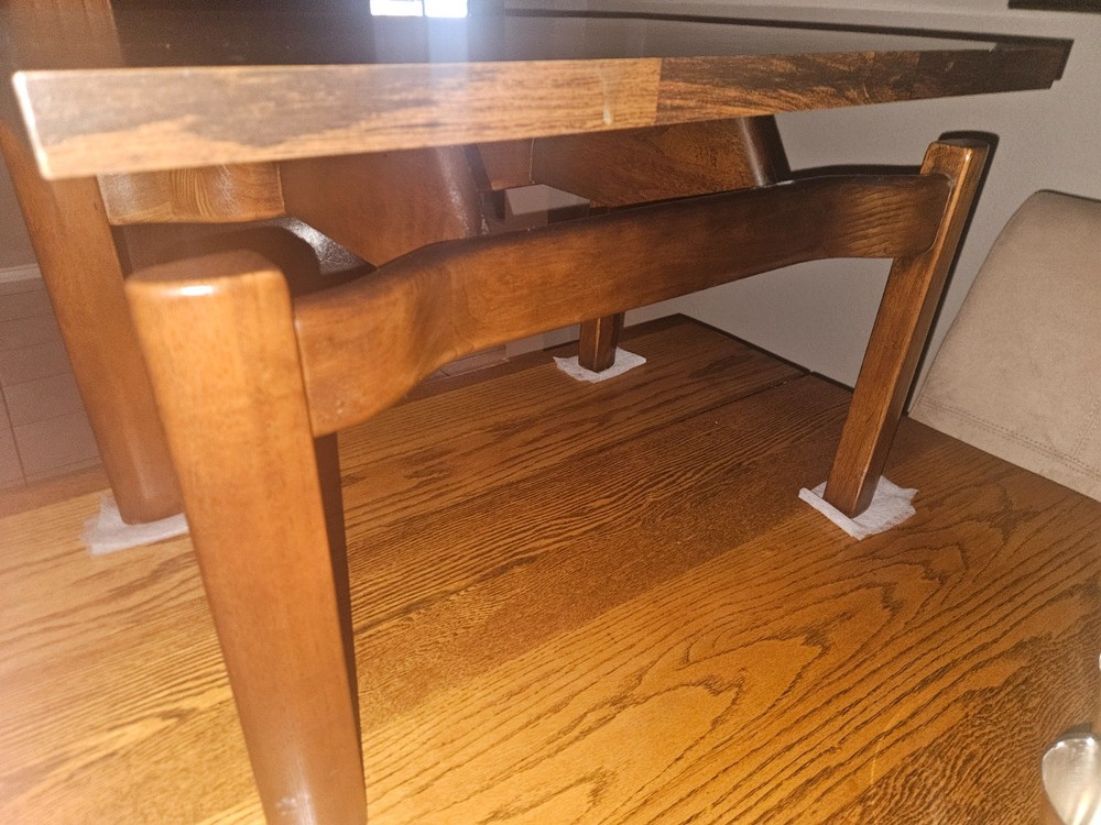 Mid Century Modern Jens Risom Side Table with Formula laminate top Beautiful