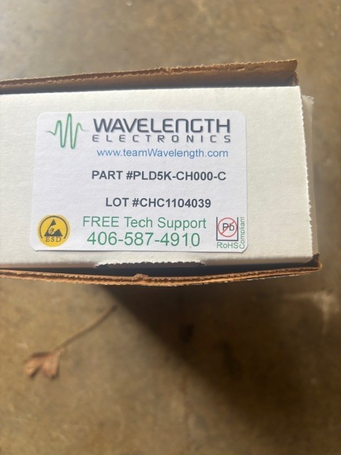 Wavelength electronics PLD5K-CH 000-c Laser Diode Driver