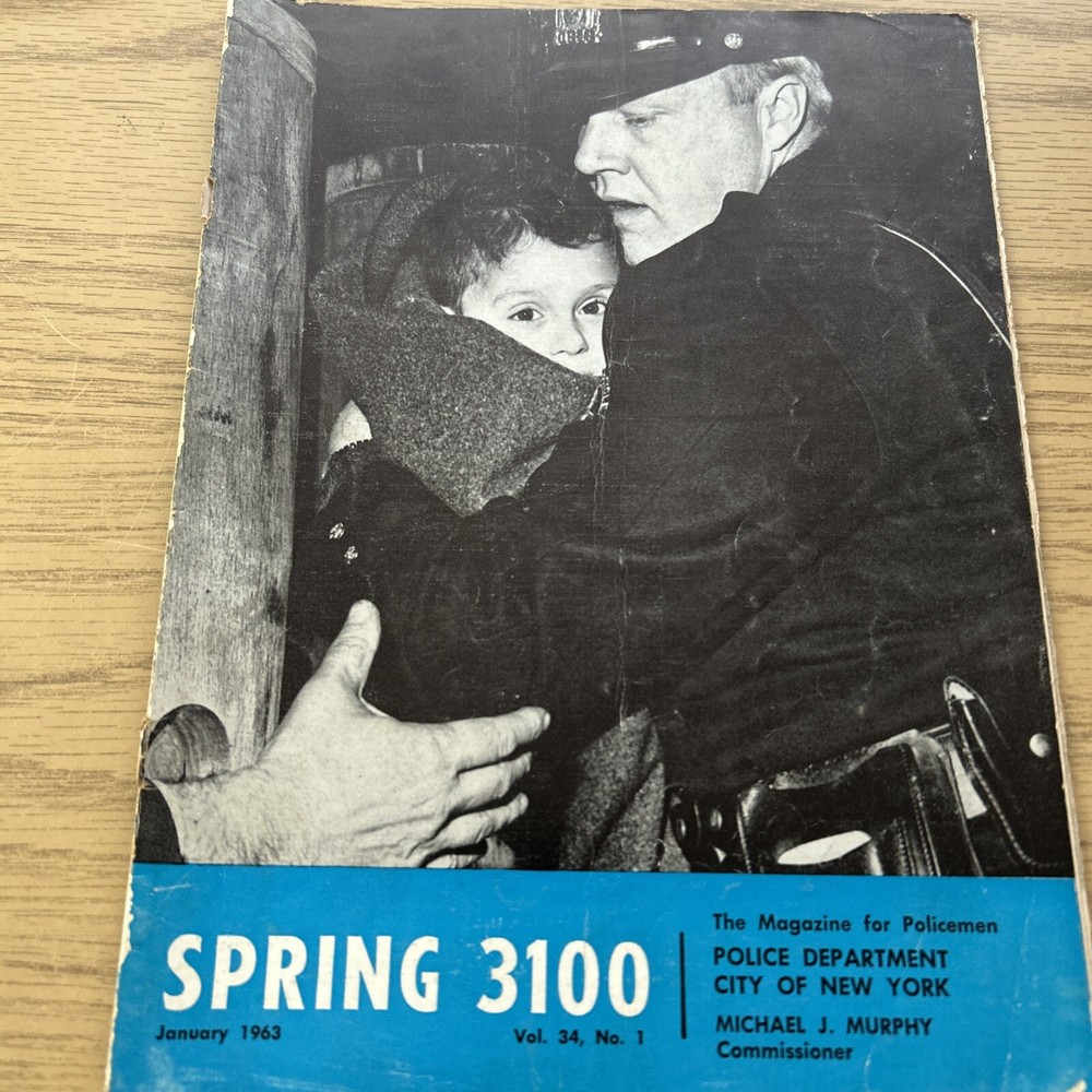 SPRING 3100 NYPD MAGAZINE JANUARY 1963