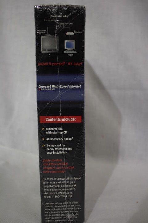 Comcast High Speed Internet Self Install Kit #AHSIK005 - FACTORY SEALED!