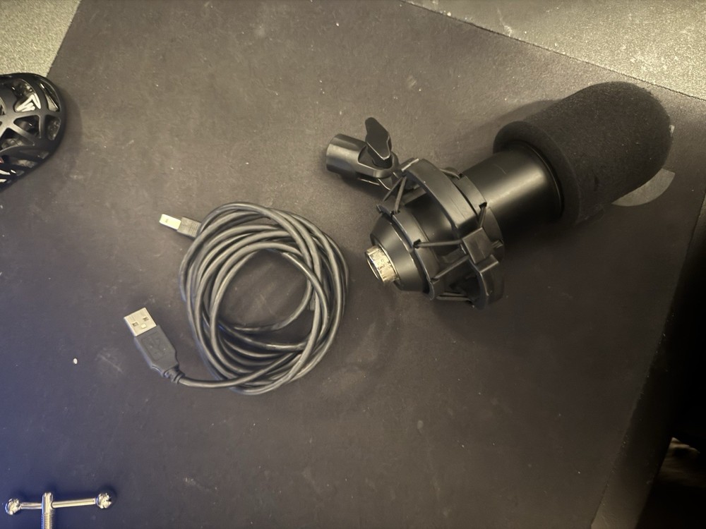 USB Condenser Podcast Microphone for PC: Studio Microphone Kit with 192KHz/24bit