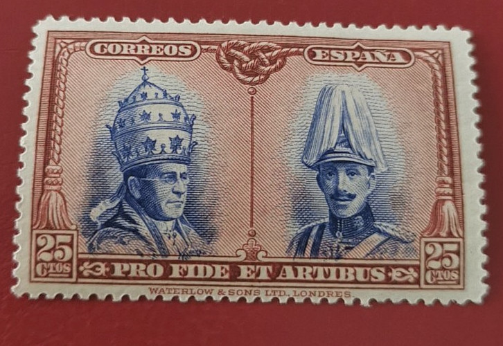 Spain: 1928 Toledo Issue, 25 C. (Collectable Stamp).