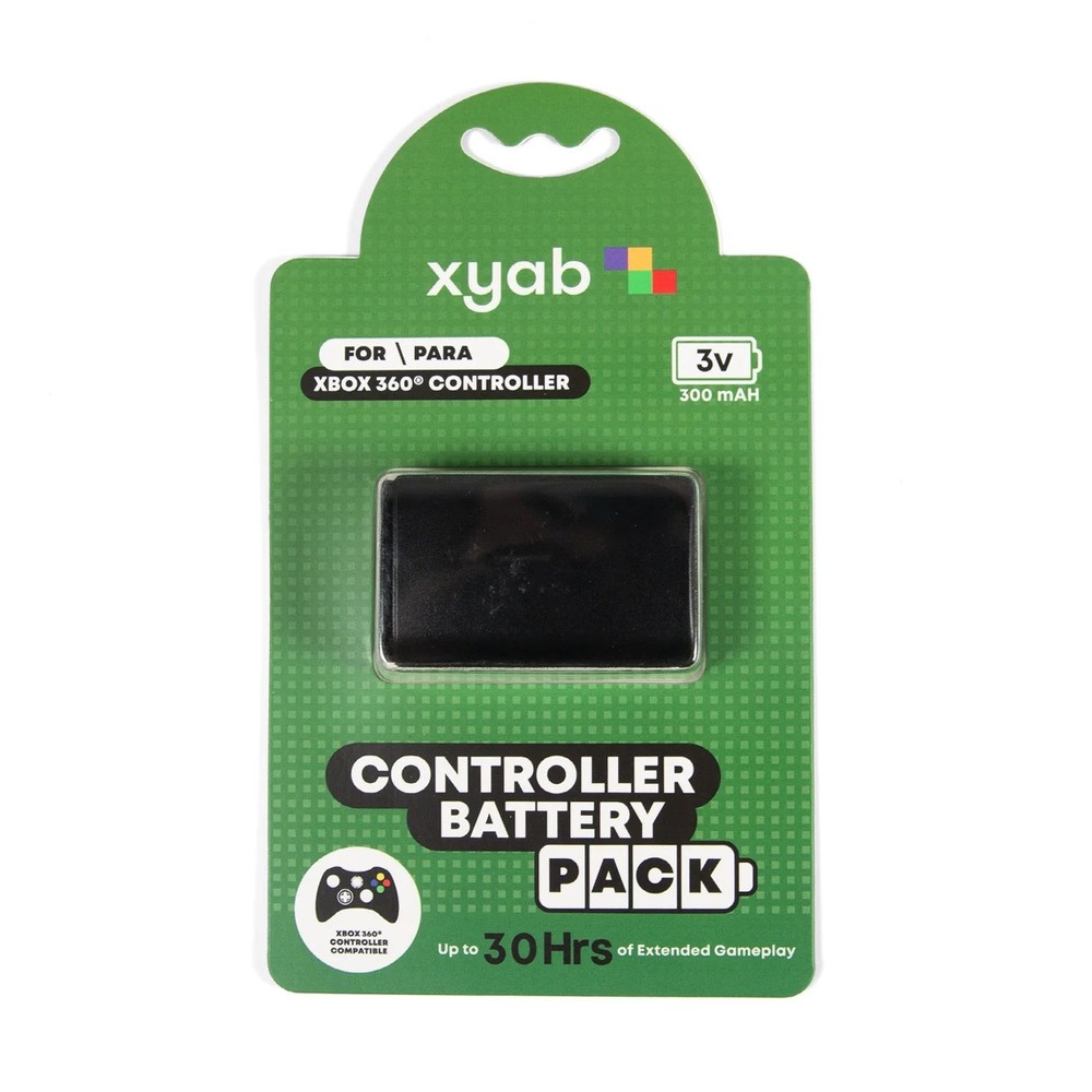Xbox 360 Wireless Controller / Control Pad Rechargeable Battery Pack [Black] New