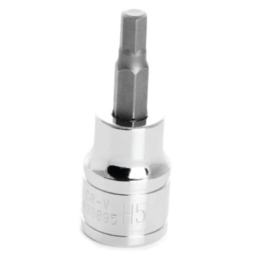 W38895 Hex Bit Socket, 3/8-Inch Drive, 5mm