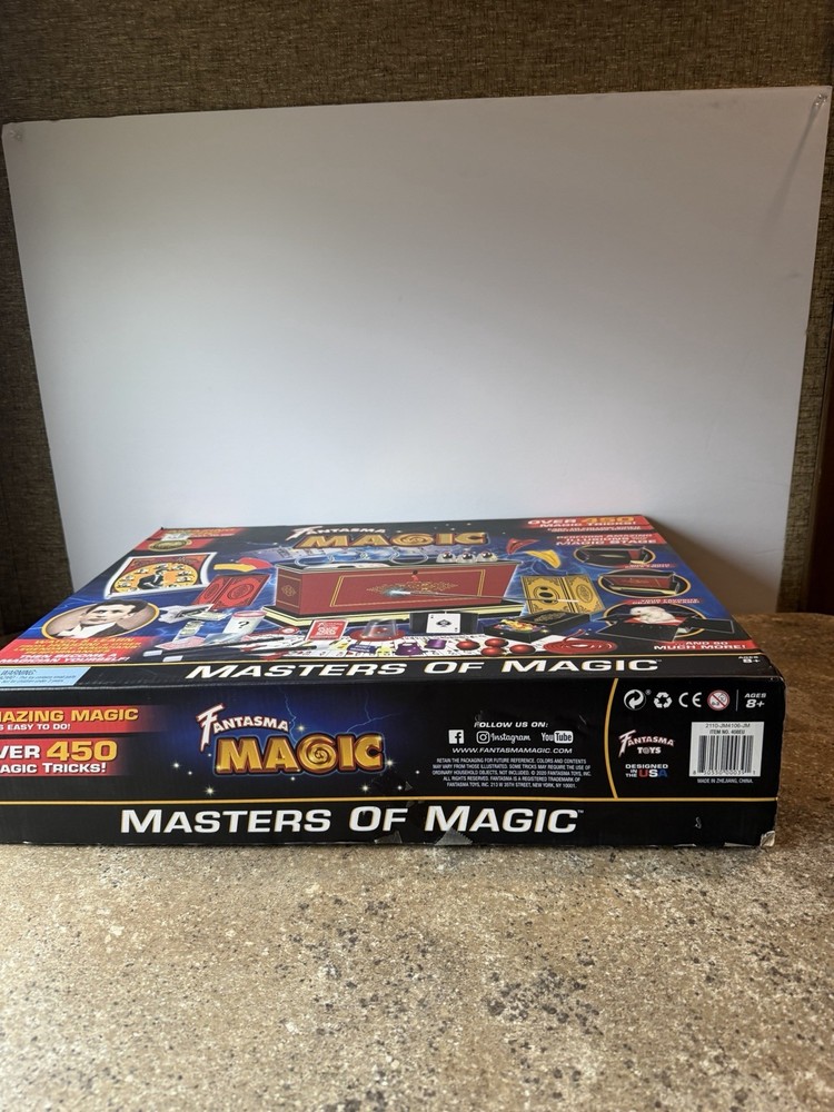 Fantasma Magic Masters Of Magic Set 450 Tricks Includes Magic Stage & Accessorie