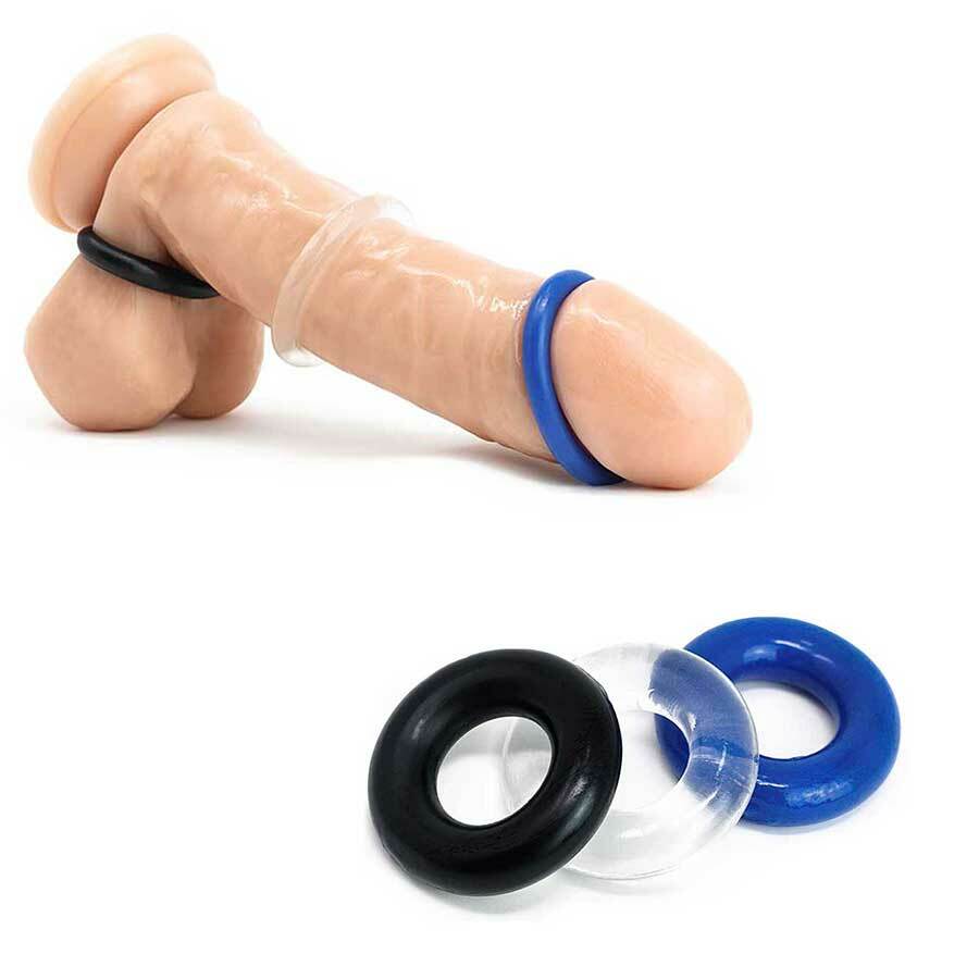 Penis Extender Enlarger Sleeve Ring-for Men Reusable Condoms Delay Ejaculation