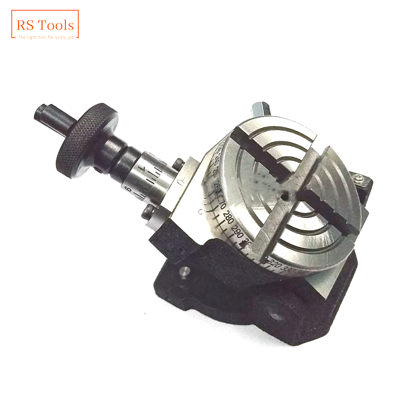Precision Tilting Rotary Table 4" Inch With Clamping Kit USA RSTOOLS